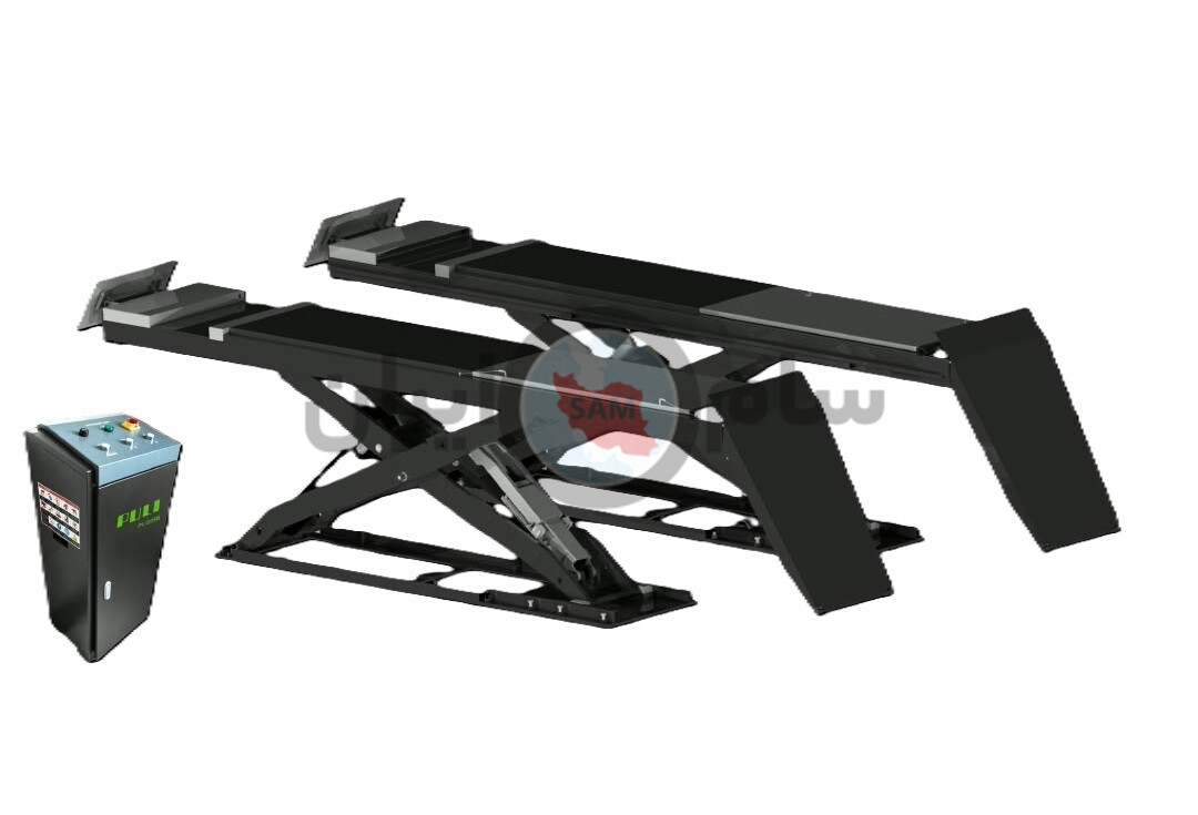 جک قیچی میزان فرمانی روکار مدل PL-D35B برند PULI