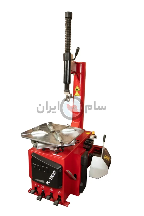 لاستیک درآر PL-1203IT پولی | دستگاه تیوپلس صنعتی با 4 پدال و رینگ تا 26 اینچ