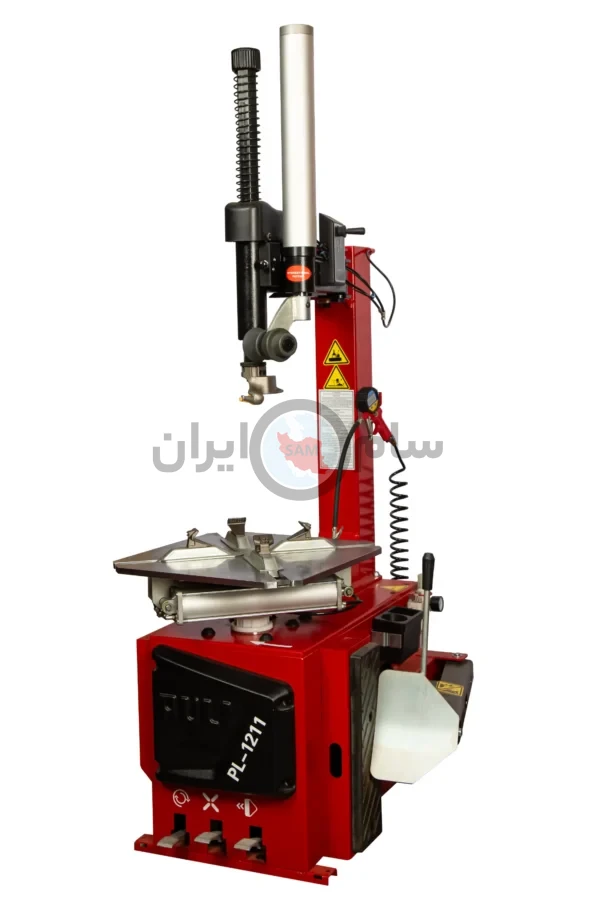 لاستیک درآر PL-1211 پولی | دستگاه تعویض تایر رینگ 24 اینچ با تک هلپر