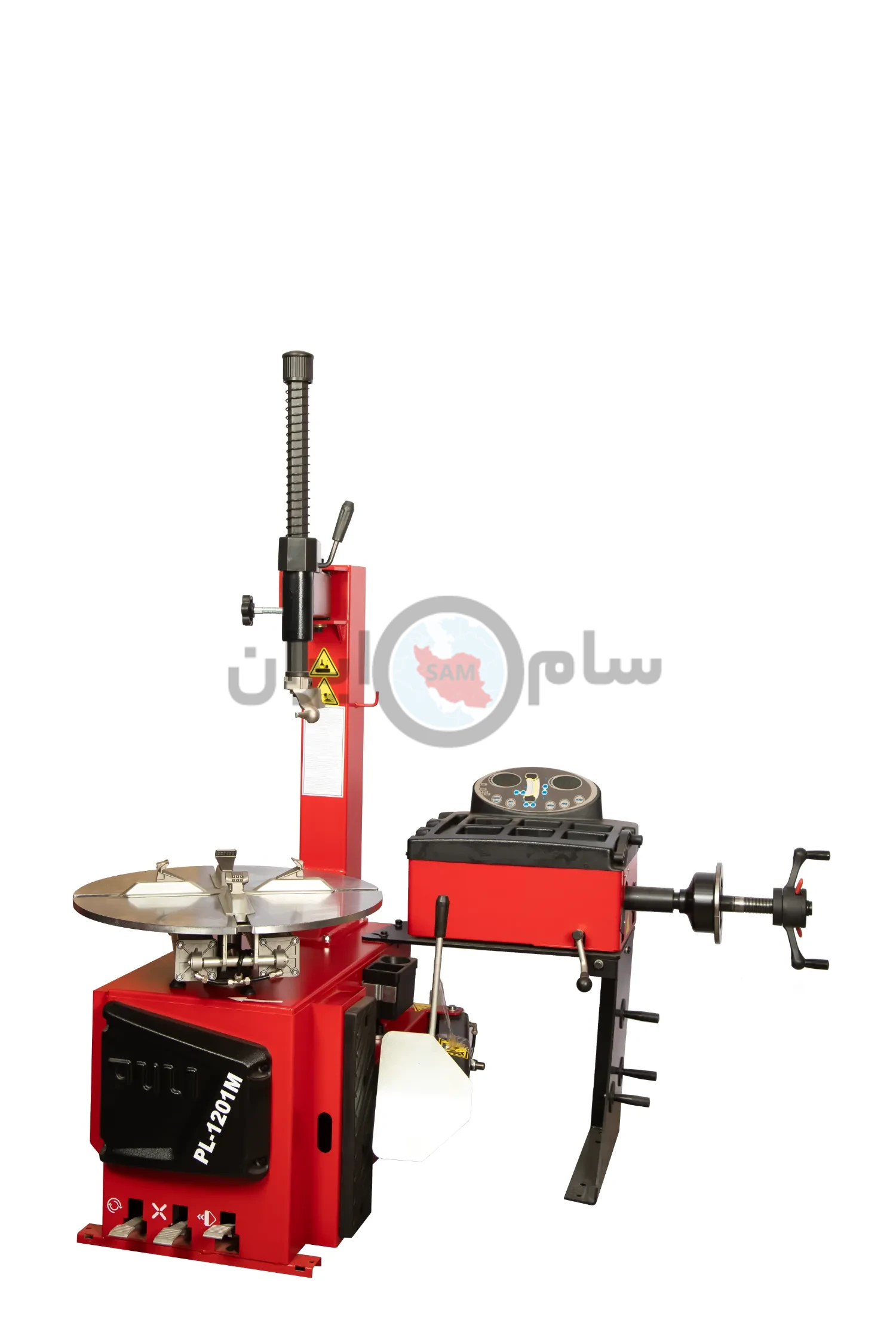 خرید لاستیک درآر PL-1201M پولی | ترکیب لاستیک درآر و بالانس چرخ