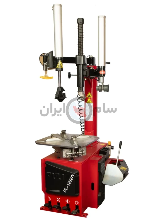 لاستیک درآر PL-1292IT پولی | دستگاه تعویض لاستیک با دو هلپر و تیوپلس