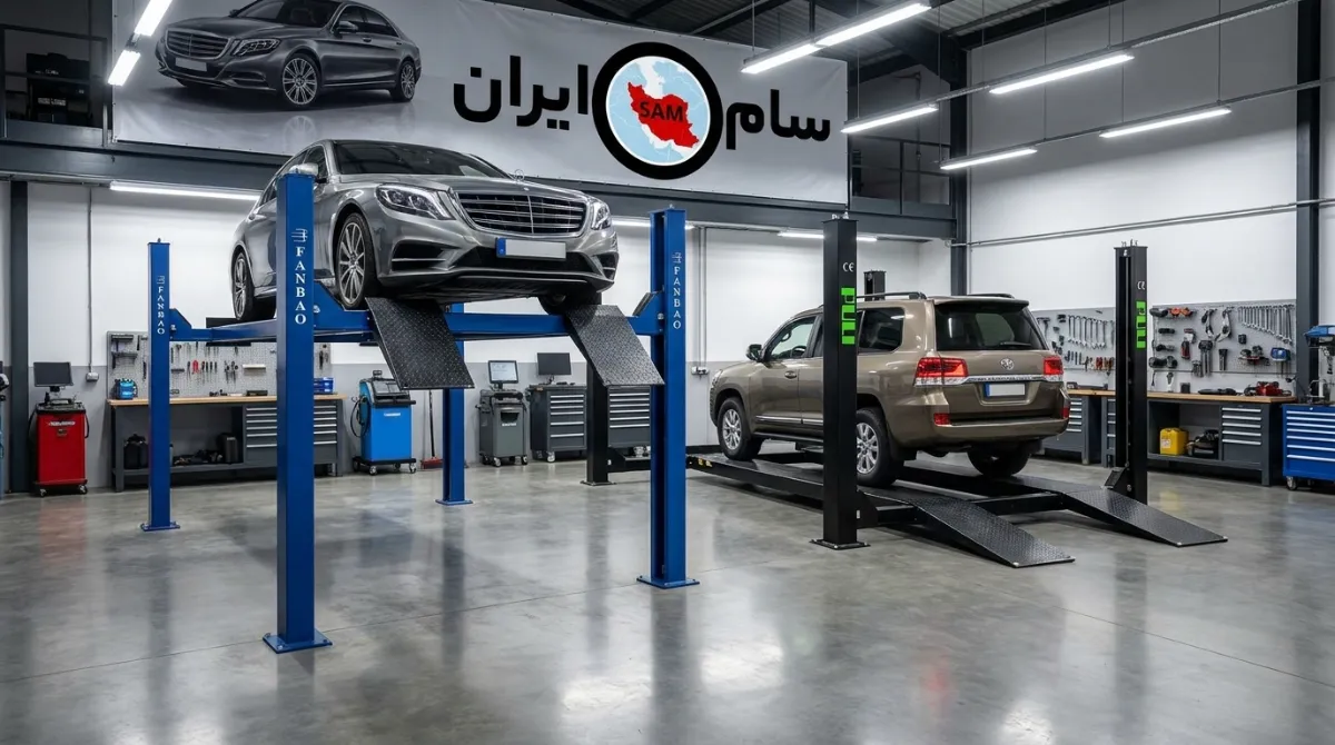 راهنمای کامل خرید جک چهار ستون؛ انتخابی حرفه‌ای برای مراکز معاینه فنی و تعمیرگاه‌ها