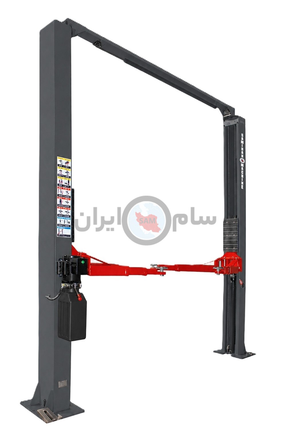 خرید جک دو ستون اتصال از بالا 4 تن سامیران ماشین S2P23A4